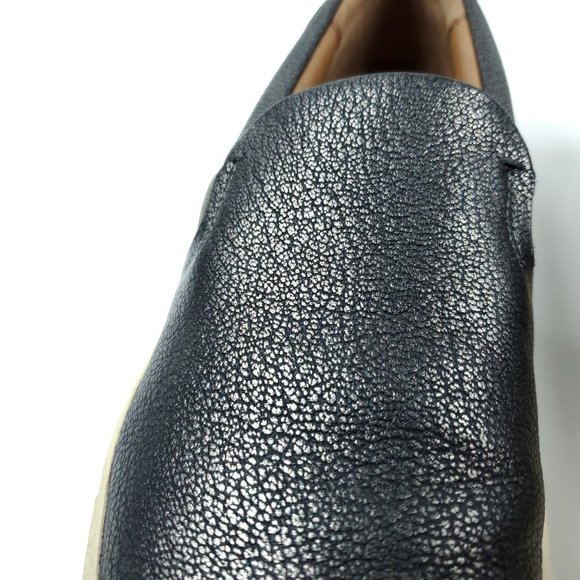 Frye Charcoal Silver Metallic Ivy Sneakers - Picture 3 of 8